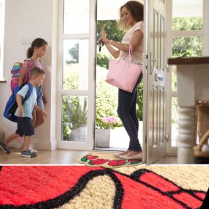 Schmutzfangmatte Fußmatte Sauberlaufmatte Fußabtreter Motiv Tulpen 40x70cm