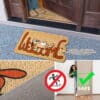Schmutzfangmatte Fußmatte Sauberlaufmatte Fußabtreter Motiv Welcome – Hundmotiv 40x70cm
