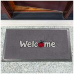 Schmutzfangmatte Fußmatte Sauberlaufmatte Fußabtreter Motiv Welcome 40x70cm