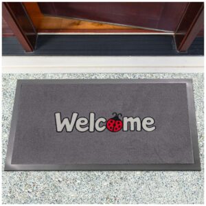 Schmutzfangmatte Fußmatte Sauberlaufmatte Fußabtreter Motiv Welcome 40x70cm