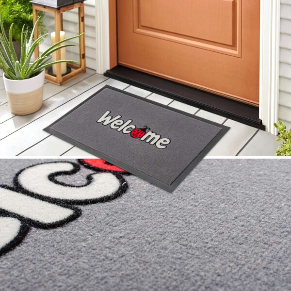 Schmutzfangmatte Fußmatte Sauberlaufmatte Fußabtreter Motiv Welcome 40x70cm