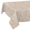 Wachstischdecke Wachstuch Tischdecke Wachstuch Meterware Tischdecke abwaschbar Gartentischdecke Abstrakt Beige