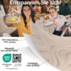Wachstischdecke Wachstuch Tischdecke Wachstuch Meterware Tischdecke abwaschbar Gartentischdecke Abstrakt Beige