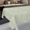 Wachstischdecke Wachstuch Tischdecke Wachstuch Meterware Tischdecke abwaschbar Gartentischdecke Abstrakt Grün
