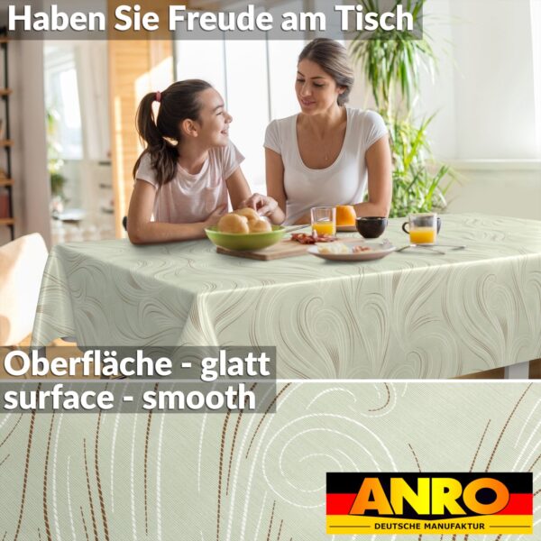 Wachstischdecke Wachstuch Tischdecke Wachstuch Meterware Tischdecke abwaschbar Gartentischdecke Abstrakt Grün