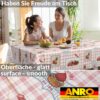 Wachstischdecke Wachstuch Tischdecke Wachstuch Meterware Tischdecke abwaschbar Gartentischdecke Süßigkeiten