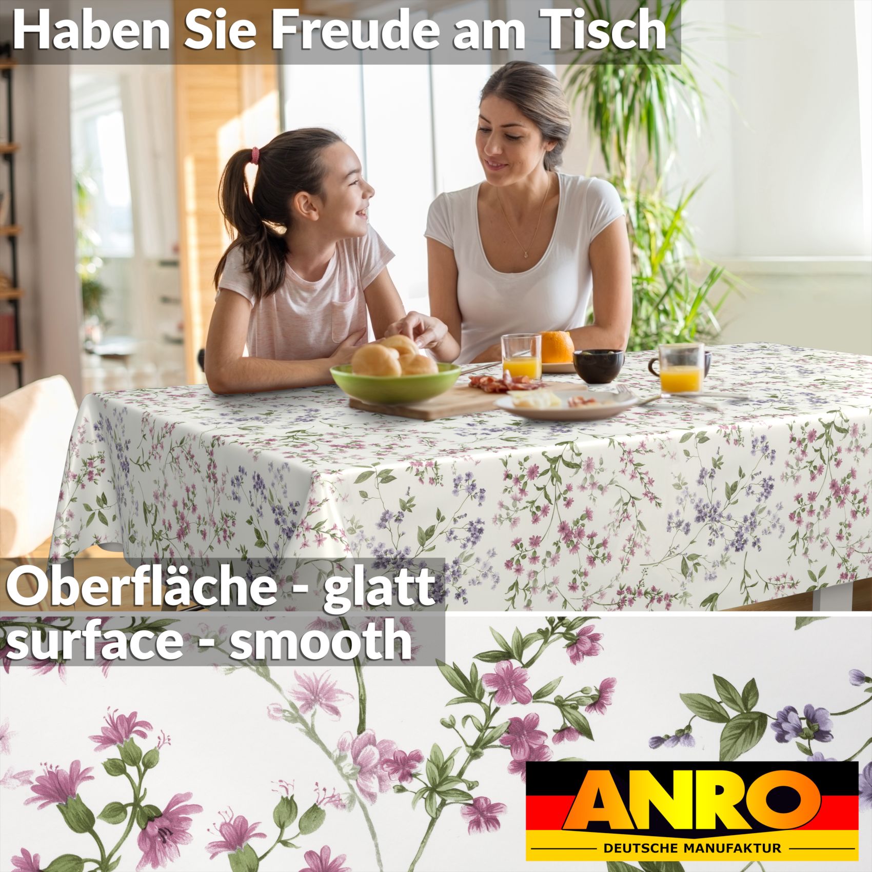 Wachstischdecke Wachstuch Tischdecke Wachstuch Meterware Tischdecke abwaschbar Gartentischdecke Blümchen