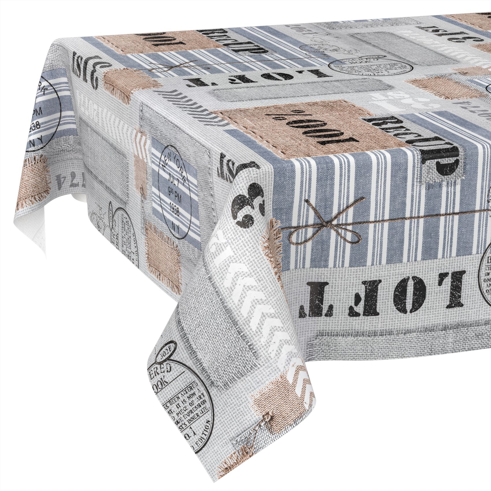 C02311E_SQ_11 Wachstischdecke Wachstuch Tischdecke Wachstuch Meterware Tischdecke abwaschbar Gartentischdecke Patchwork