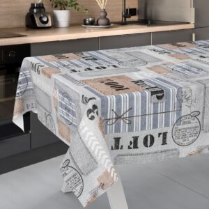 Wachstischdecke Wachstuch Tischdecke Wachstuch Meterware Tischdecke abwaschbar Gartentischdecke Patchwork