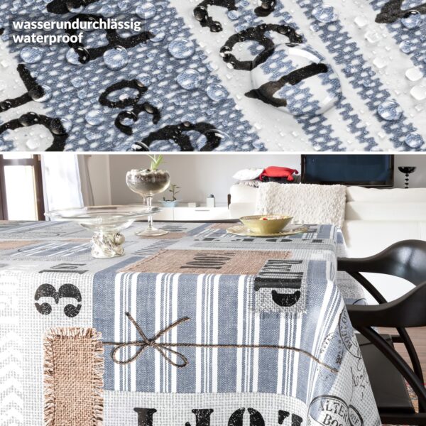 Wachstischdecke Wachstuch Tischdecke Wachstuch Meterware Tischdecke abwaschbar Gartentischdecke Patchwork