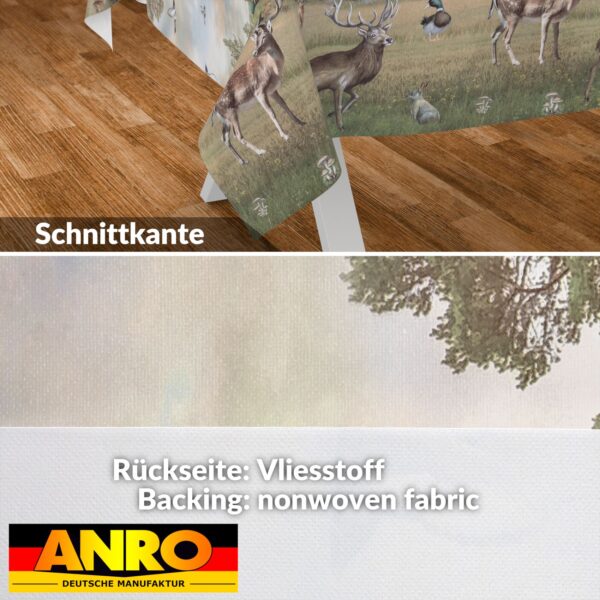 Wachstischdecke Wachstuch Tischdecke Wachstuch Meterware Tischdecke abwaschbar Gartentischdecke Jagt Fotoprint