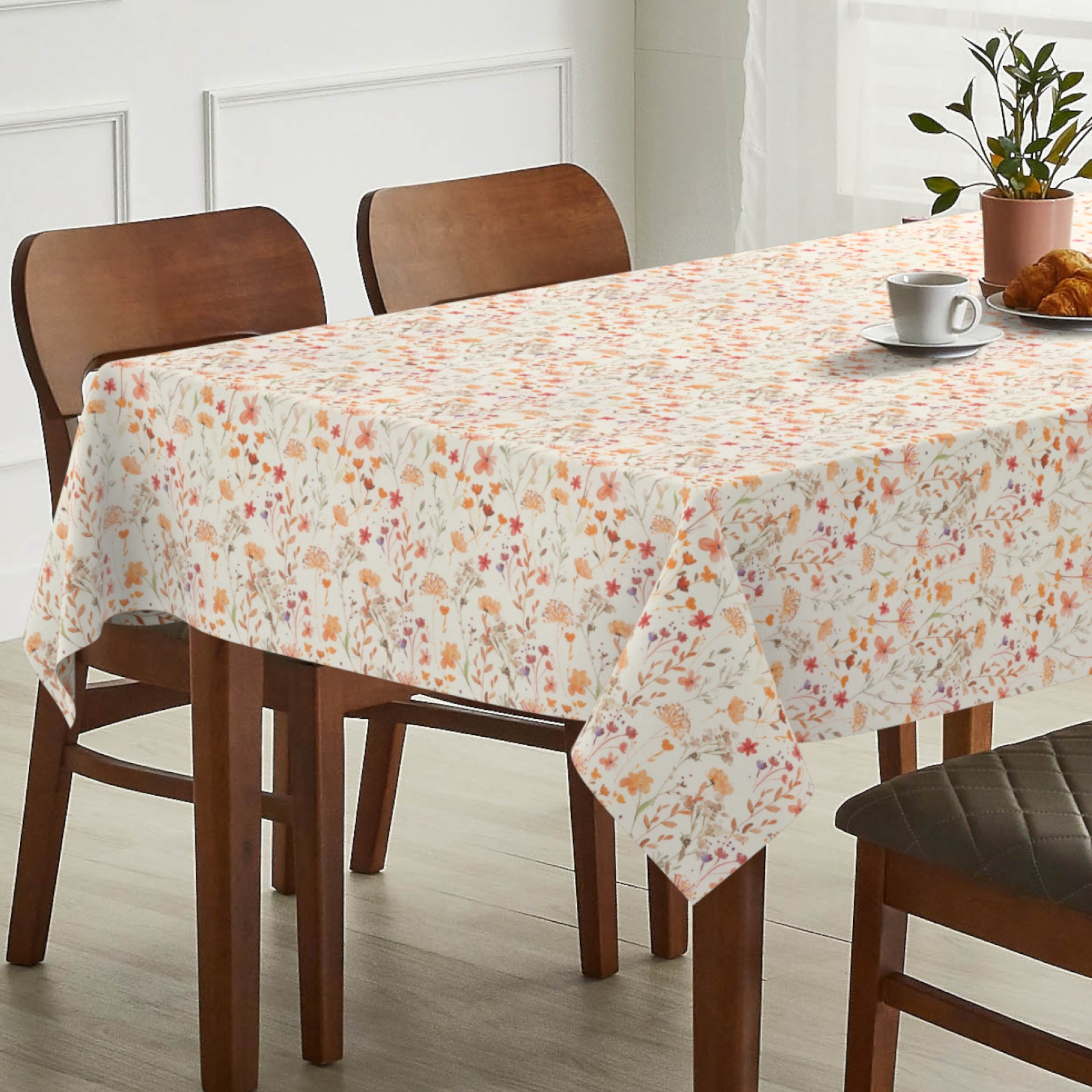 GTGANNA-51_SQ_13 Tischdecke abwaschbar Tischtuch Tischwäsche Gartentischdecke Stofftischdecke Baumwolle Polyester Alessia