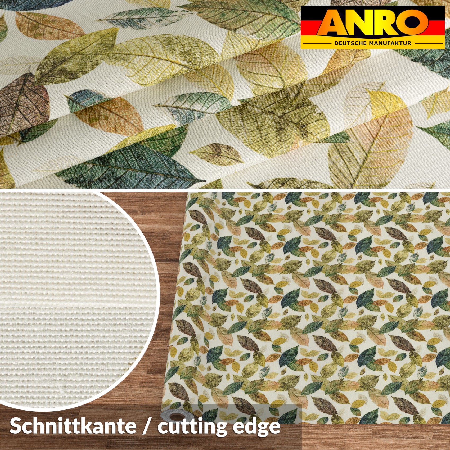 GTGANNA-55_30 Tischdecke abwaschbar Tischtuch Tischwäsche Gartentischdecke Stofftischdecke Baumwolle Polyester Penelope