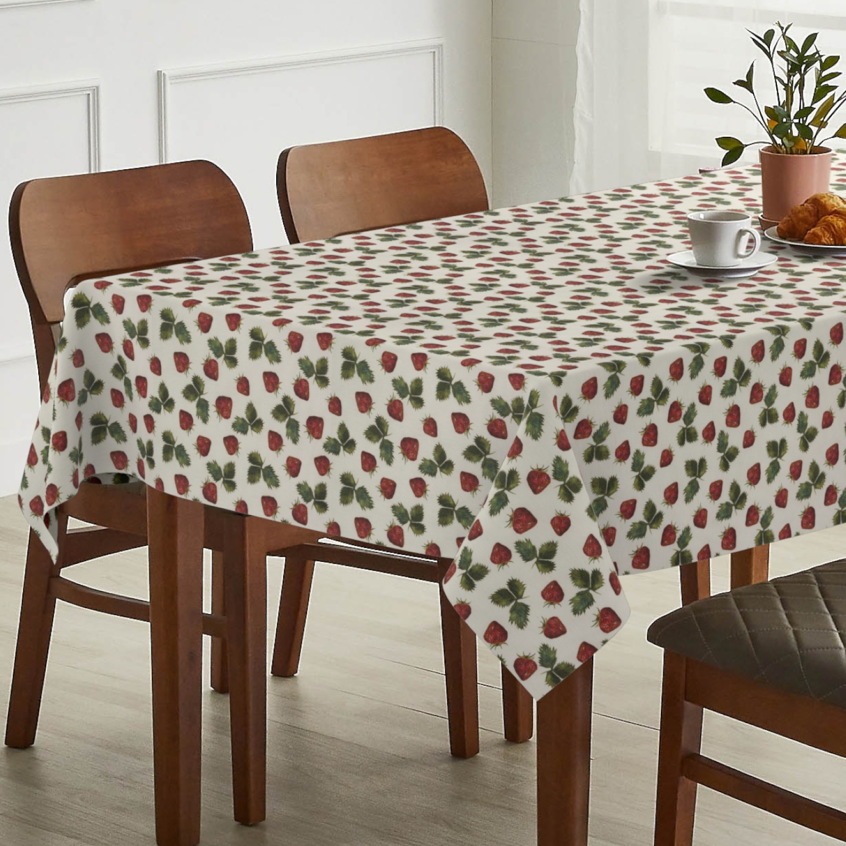 GTGANNA-59_SQ_13 Tischdecke abwaschbar Tischtuch Tischwäsche Gartentischdecke Stofftischdecke Baumwolle Polyester Iris