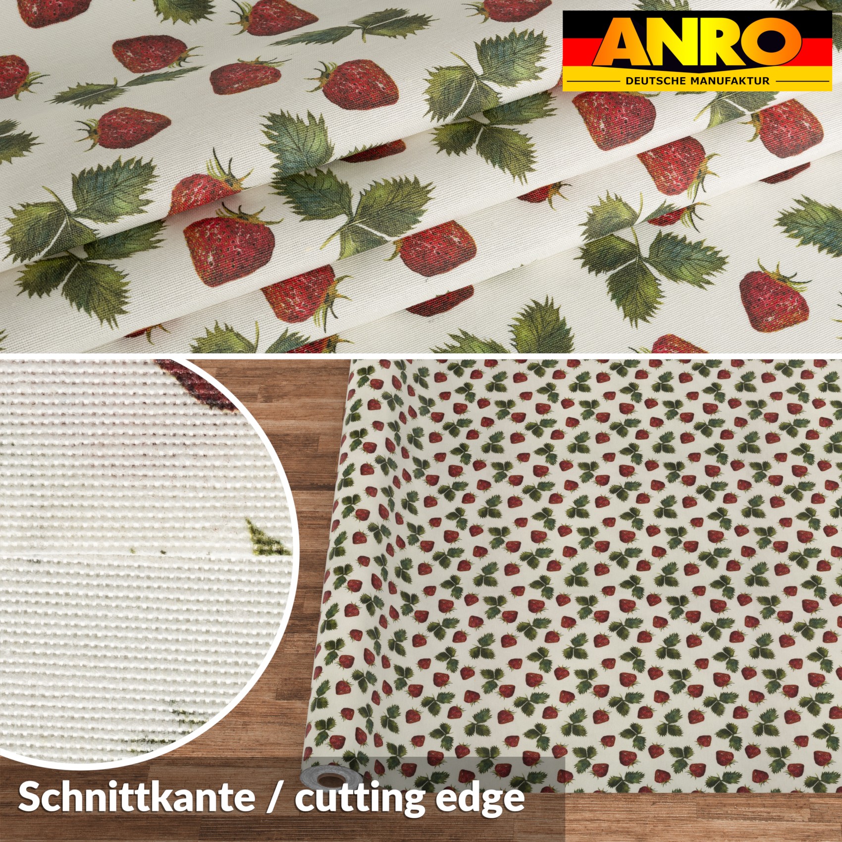 GTGANNA-59_30 Tischdecke abwaschbar Tischtuch Tischwäsche Gartentischdecke Stofftischdecke Baumwolle Polyester Iris