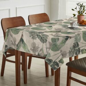 Tischdecke abwaschbar Tischtuch Tischwäsche Gartentischdecke Stofftischdecke Baumwolle Polyester Lucia