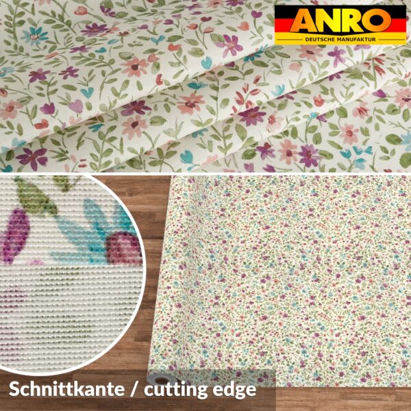 Tischdecke abwaschbar Tischtuch Tischwäsche Gartentischdecke Stofftischdecke Baumwolle Polyester Giovanna