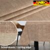 Tischdecke abwaschbar Tischtuch Tischwäsche Gartentischdecke Stofftischdecke Leinenoptik Baumwolle Leinen Uni Hellbraun