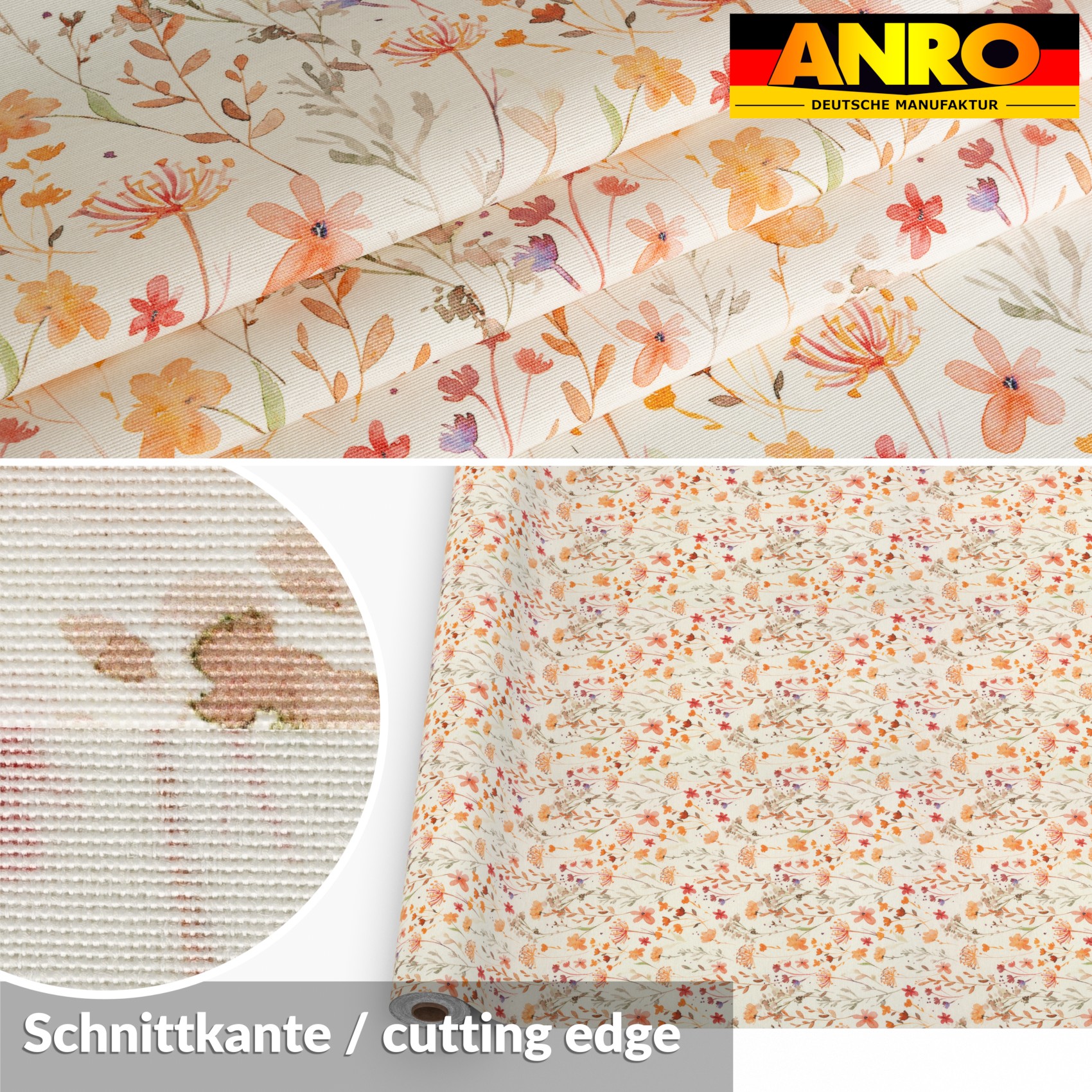 GTGANNA-51_30 Tischdecke abwaschbar Tischtuch Tischwäsche Gartentischdecke Stofftischdecke Baumwolle Polyester Alessia