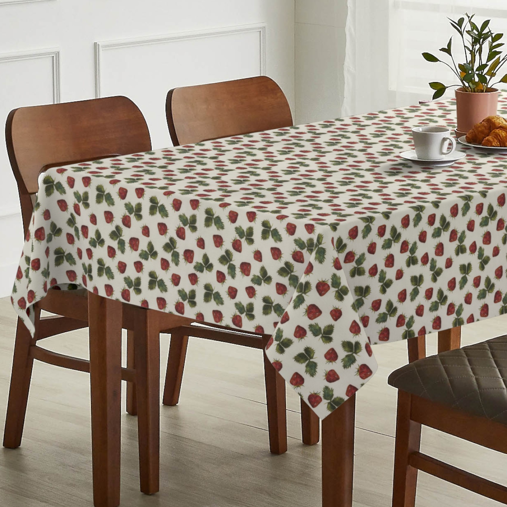 GTGANNA-59_SQ_13 Tischdecke abwaschbar Tischtuch Tischwäsche Gartentischdecke Stofftischdecke Baumwolle Polyester Iris