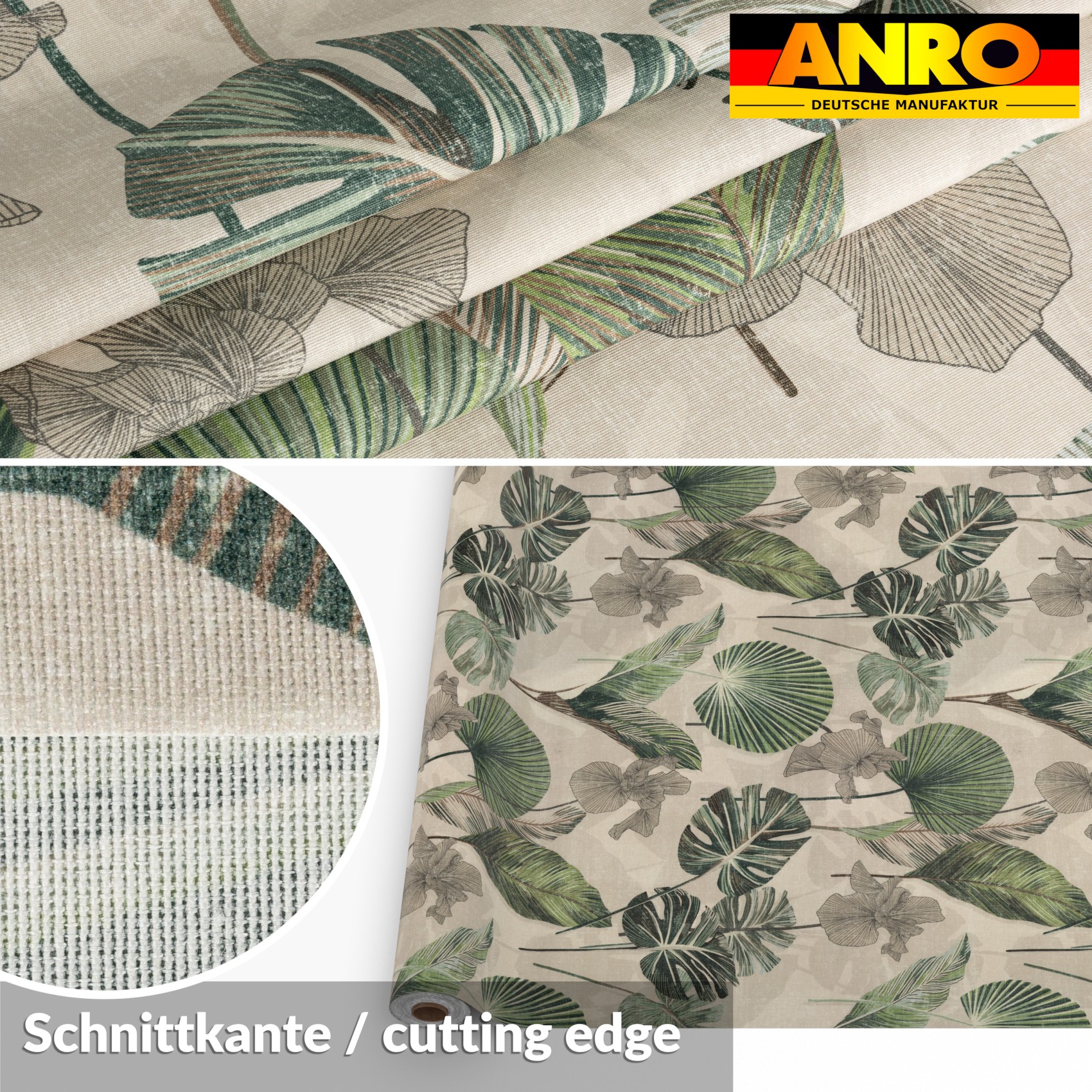 GTGANNA-61_30 Tischdecke abwaschbar Tischtuch Tischwäsche Gartentischdecke Stofftischdecke Baumwolle Polyester Lucia