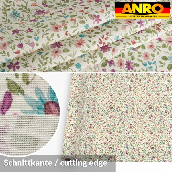 Tischdecke abwaschbar Tischtuch Tischwäsche Gartentischdecke Stofftischdecke Baumwolle Polyester Giovanna