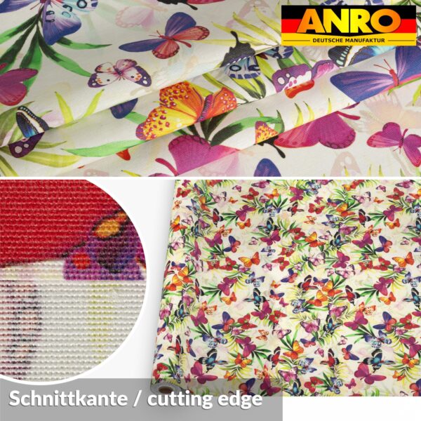 Tischdecke abwaschbar Tischtuch Tischwäsche Gartentischdecke Stofftischdecke Baumwolle Polyester Chiara