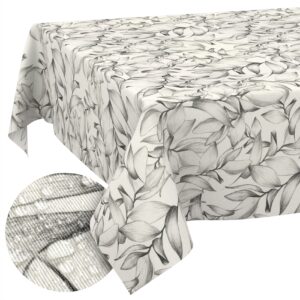 Tischdecke abwaschbar Tischtuch Tischwäsche Gartentischdecke Stofftischdecke Baumwolle Polyester Chloe