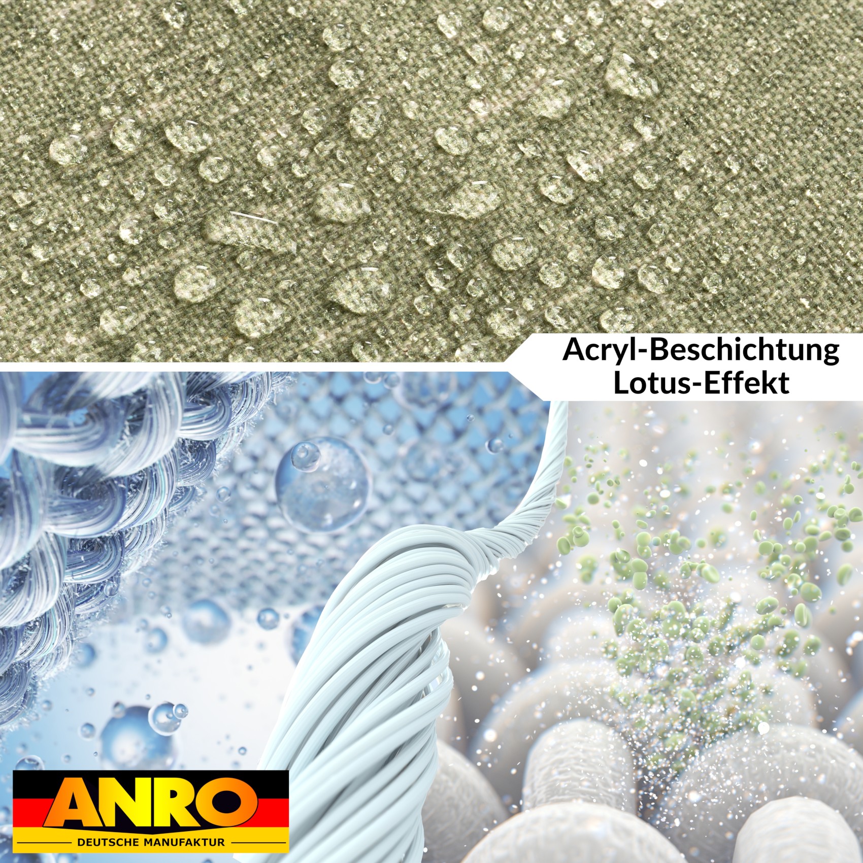 Tischdecke abwaschbar Tischtuch Tischwäsche Gartentischdecke Stofftischdecke Leinenoptik Baumwolle Leinen Uni Olive