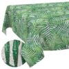 Stoff Tischdecke abwaschbar Tischwäsche Textil Tischtuch Baumwolle Polyester Tropik Outdoor Tischdecke Gartentischdecke
