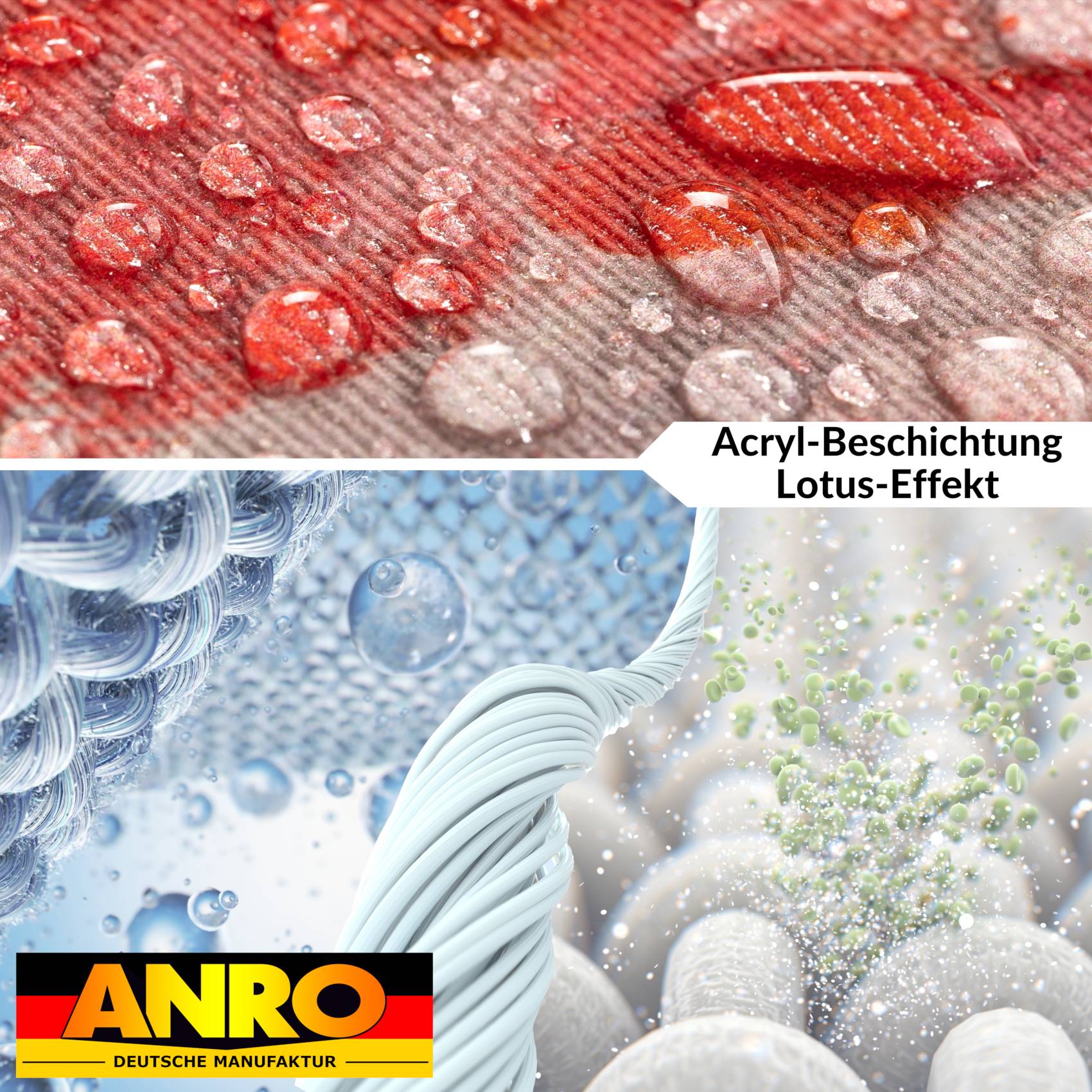 VIL3626_40 Tischdecke abwaschbar Stofftischdecke Gartentischdecke Textil Tischtuch Tafeldecke Meterware Kunst