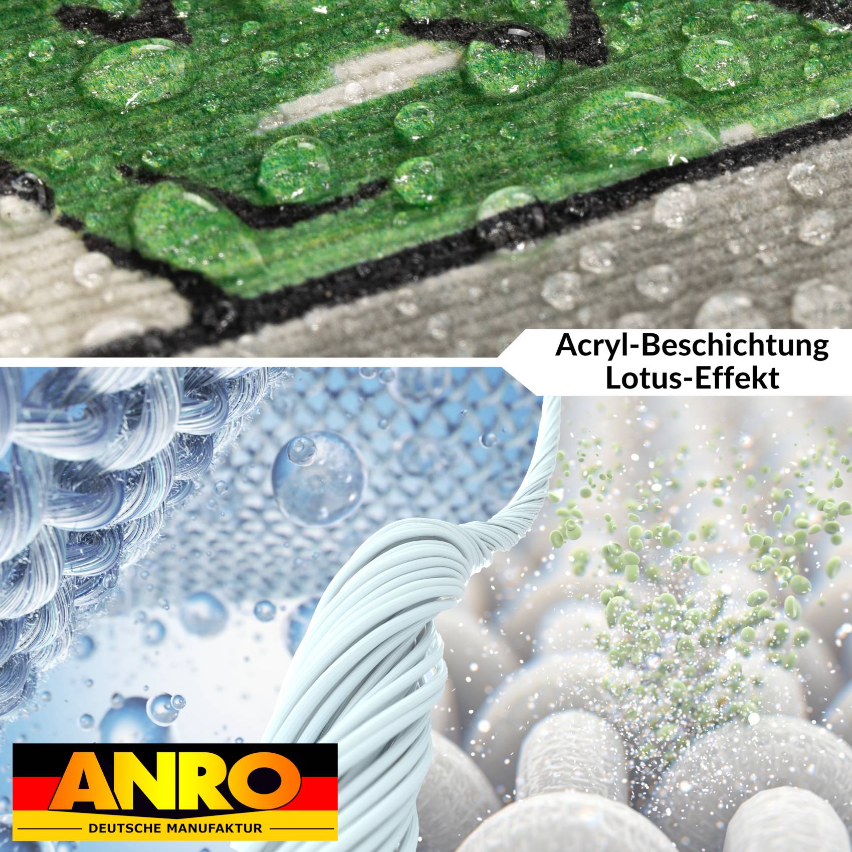 VIL2381_40 Tischdecke abwaschbar Stofftischdecke Gartentischdecke Textil Tischtuch Tafeldecke Meterware Kaktus