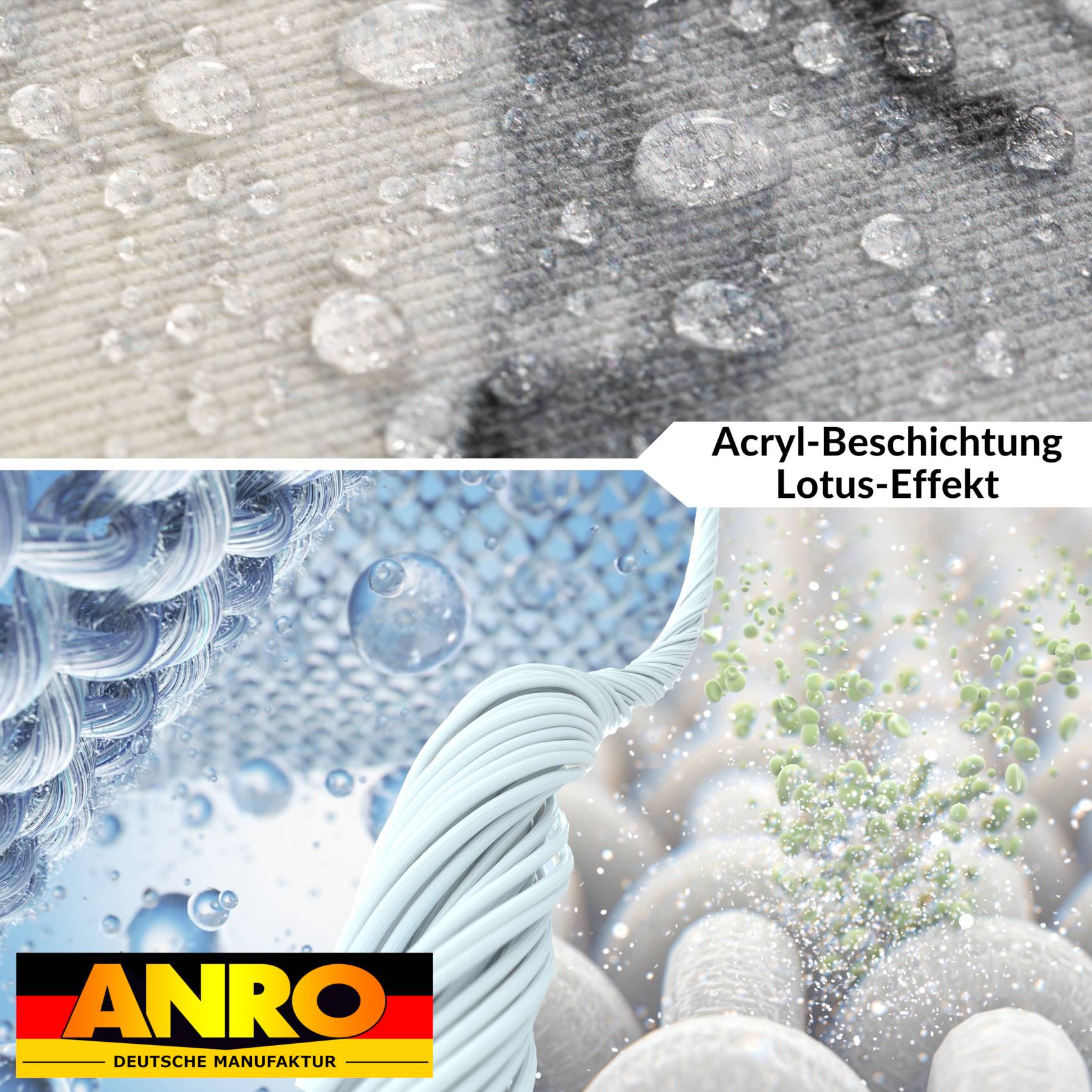 VIL2517_40 Tischdecke abwaschbar Stofftischdecke Gartentischdecke Textil Tischtuch Tafeldecke Meterware Marmor Schwarz