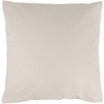Kissenbezug Kopfkissenbezug 100% Baumwolle Kissenhülle atmungsaktiv Beige