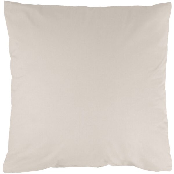 Kissenbezug Kopfkissenbezug 100% Baumwolle Kissenhülle atmungsaktiv Beige