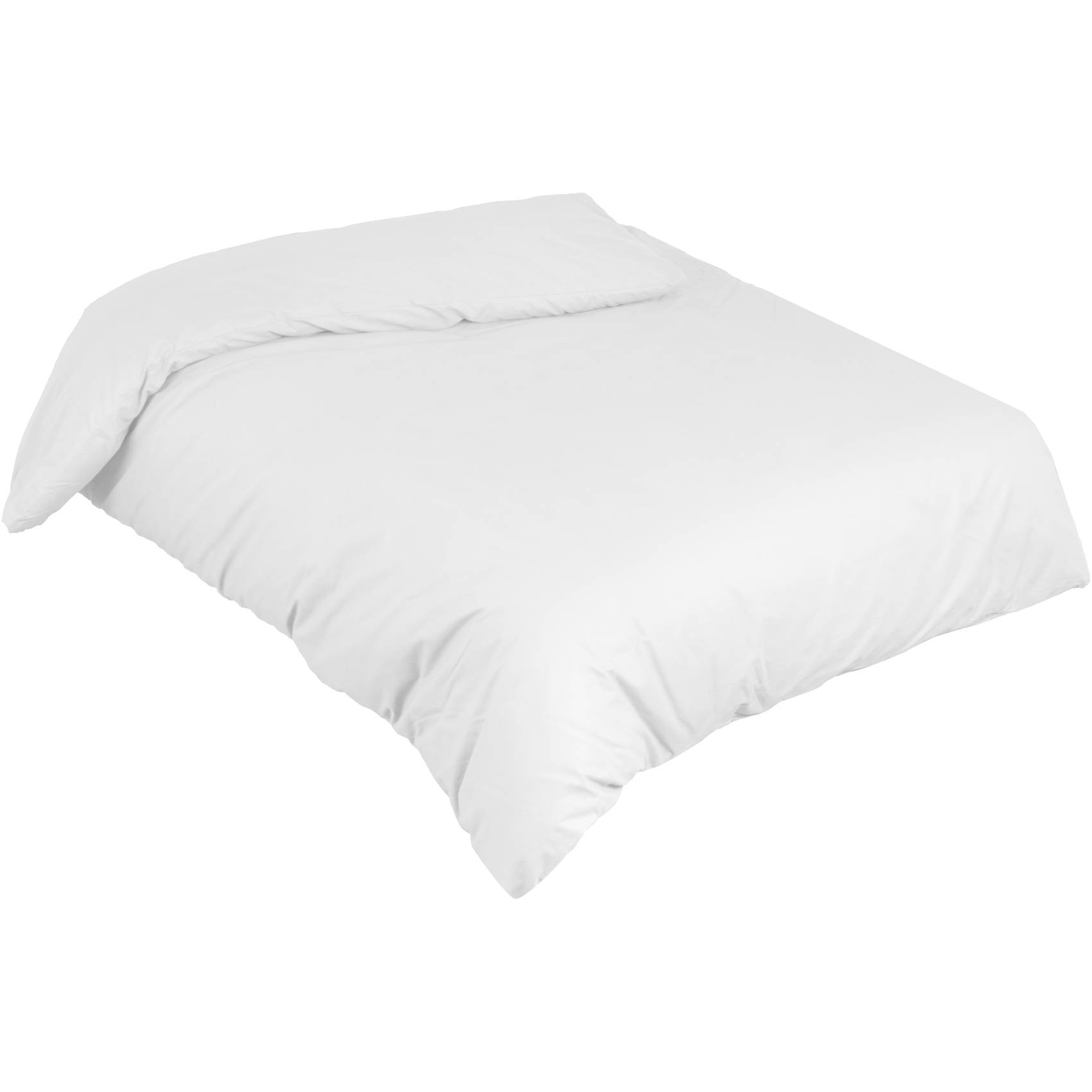 STBETT-WEIS_10A Bettbezug Bettdeckenbezug 100% Baumwolle Bettwäsche Bettdecke Weiß