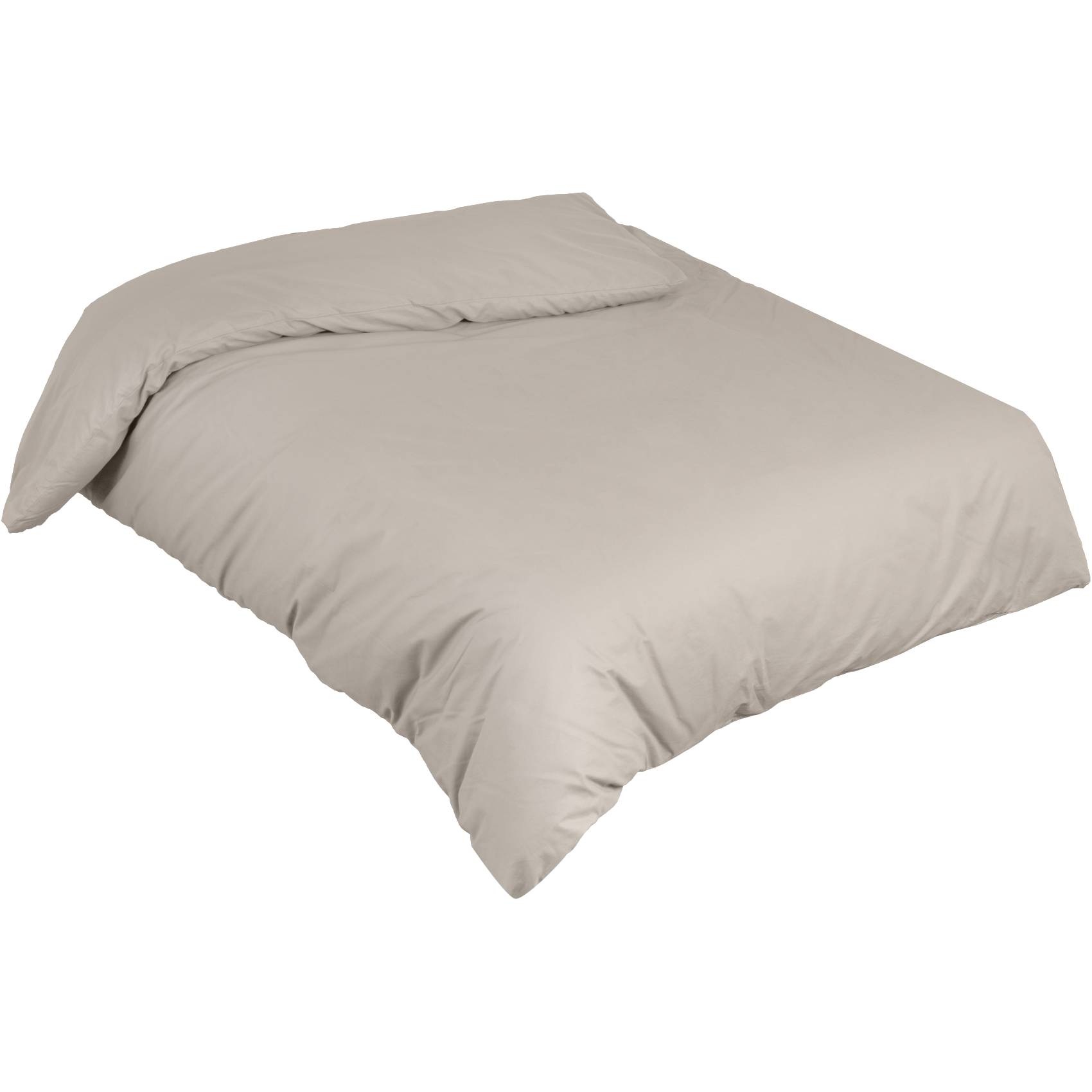 Bettbezug Bettdeckenbezug 100% Baumwolle Bettwäsche Bettdecke Beige