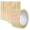 Klebeband Paketband Packband BOPP 66m x 48mm Transparent 6er oder 36er Rollen
