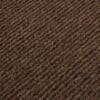 Selbsthaftende Bodenmatte Teppich Antirutsch-Matte Bodenbelag rutschfest in Meterware Schoko