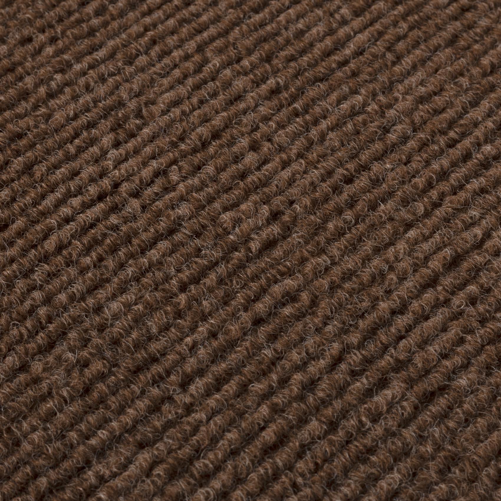 Selbsthaftende Bodenmatte Teppich Antirutsch-Matte Bodenbelag rutschfest in Meterware Schoko