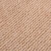 Selbsthaftende Bodenmatte Teppich Antirutsch-Matte Bodenbelag rutschfest in Meterware Hellbraun