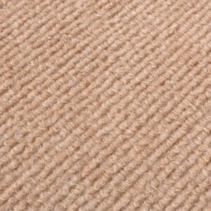 Selbsthaftende Bodenmatte Teppich Antirutsch-Matte Bodenbelag rutschfest in Meterware Hellbraun