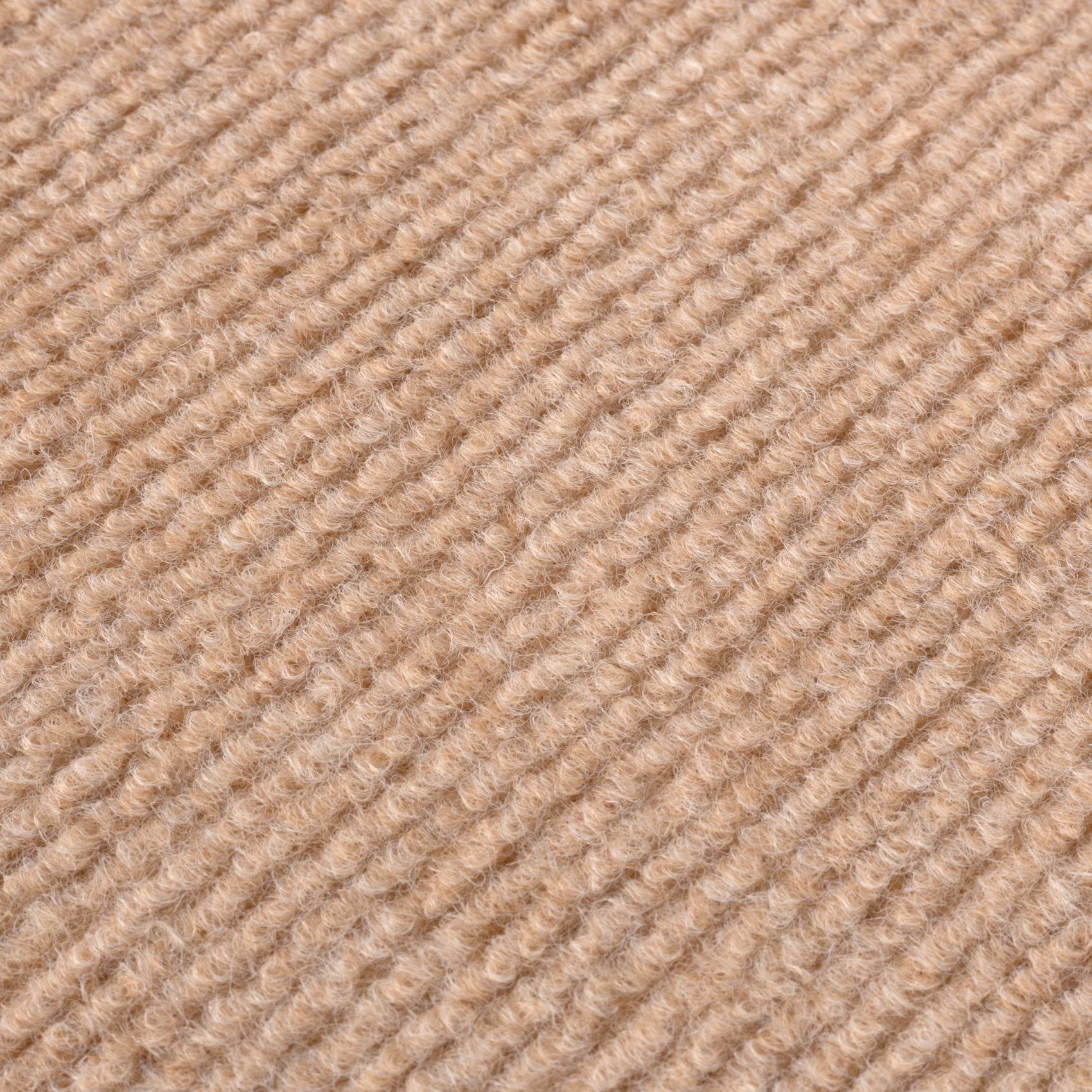 Selbsthaftende Bodenmatte Teppich Antirutsch-Matte Bodenbelag rutschfest in Meterware Hellbraun