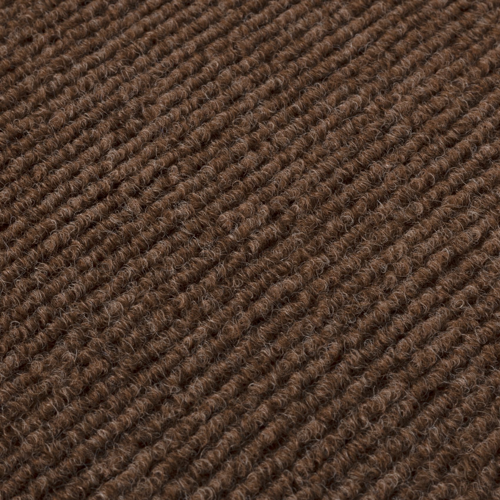 Selbsthaftende Bodenmatte Teppich Antirutsch-Matte Bodenbelag rutschfest in Meterware Schoko