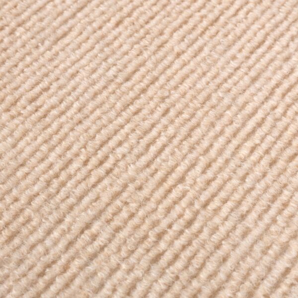 Selbsthaftende Bodenmatte Teppich Antirutsch-Matte Bodenbelag rutschfest in Meterware Creme