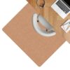 Bodenschutzmatte Teppich Bürostuhlunterlage Schreibtischstuhlunterlage selbsthaftend NEMESIS Hellbraun
