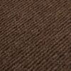 Selbsthaftende Bodenmatte Teppich Antirutsch-Matte Bodenbelag rutschfest in Meterware Schoko