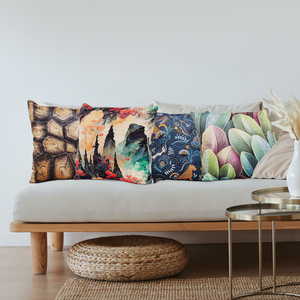 Velours Mikrofaser Kissen