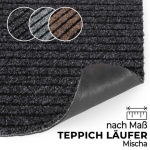 Flur Läufer Teppichläufer Sauberlaufmatte MISCHA nach Maß