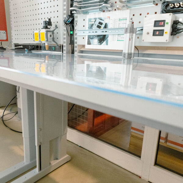 Werkbank Schutzauflage transparent Werkbankauflage PVC nach Maß